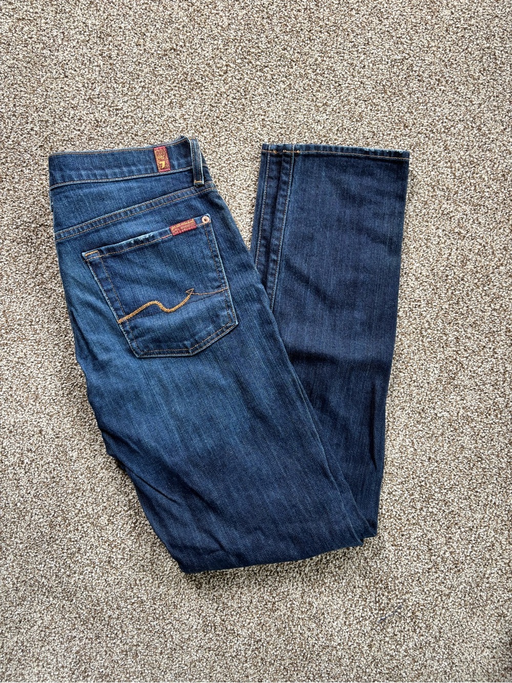 *Line New* 7 For All Mankind - Roxanne Straight Leg Jeans - Size 32